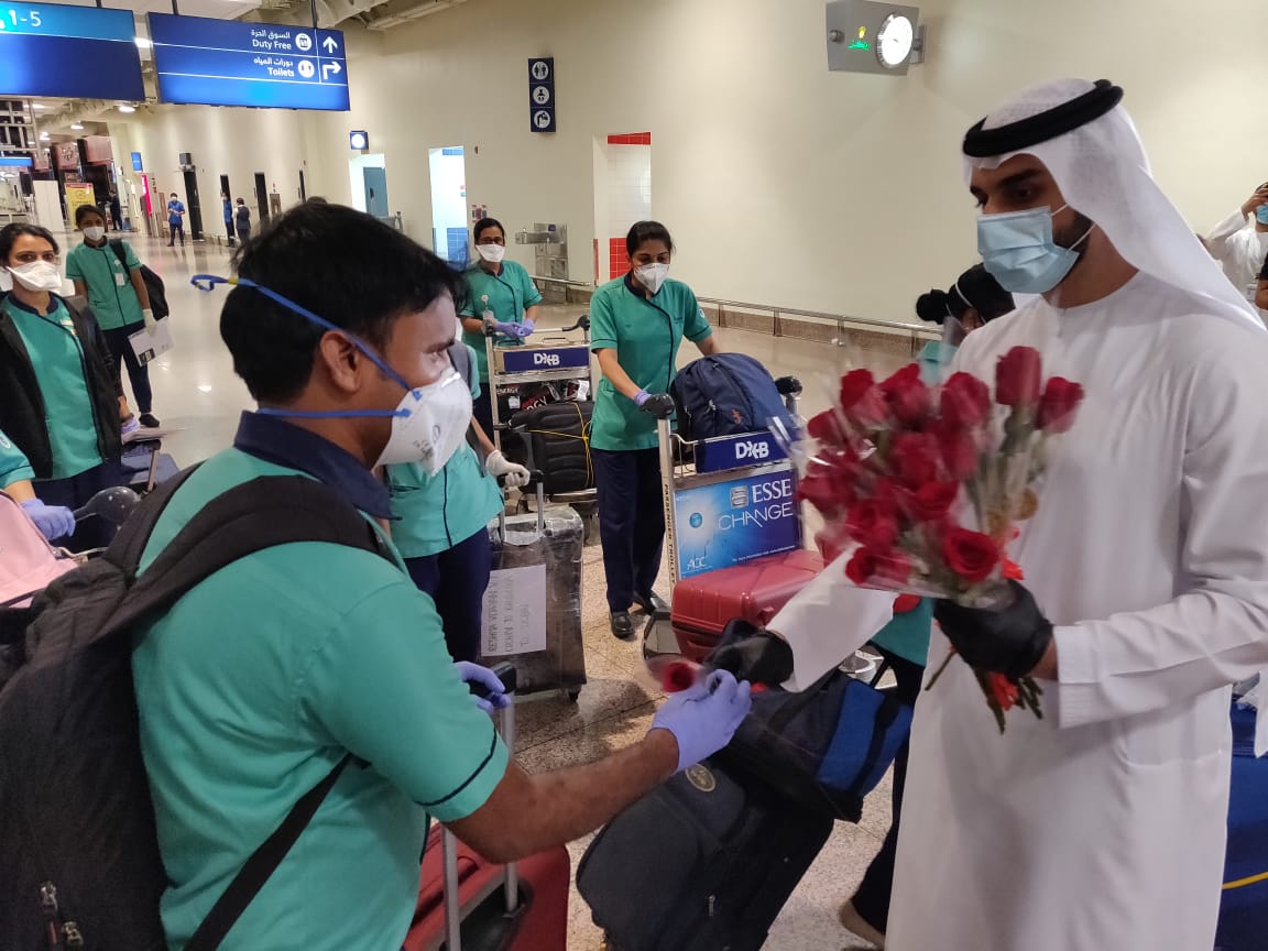印度医疗团队抵达阿联酋协助防疫