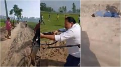 印度社会党领导人带儿子视察村落，父子俩被村民枪杀